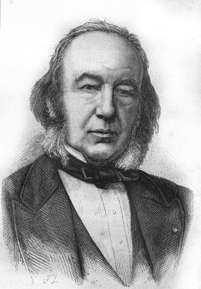 Porträt von Claude Bernard (1813 - 1878), französischer Physiologe - in „L