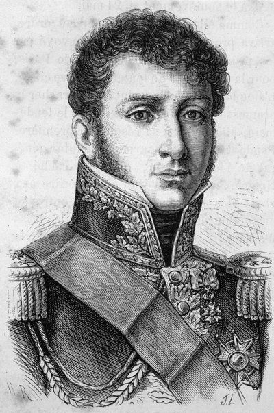 Porträt von Graf Charles Tristan von Montholon, französischer General (1783-1853) von Unknown artist