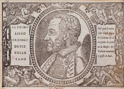 Porträt von Diego Ortiz Tolletano (Toledano) von Unknown artist