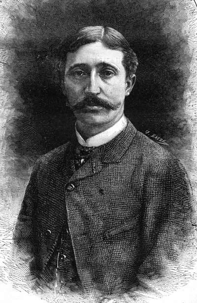 Porträt von Édouard Detaille, französischer Maler von Unknown artist