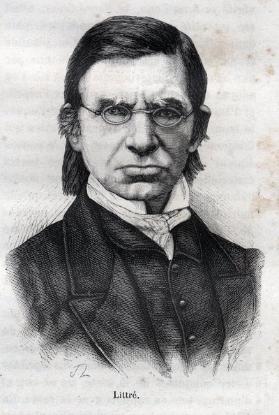 Porträt von Émile Littré (1801 - 1881) von Unknown artist