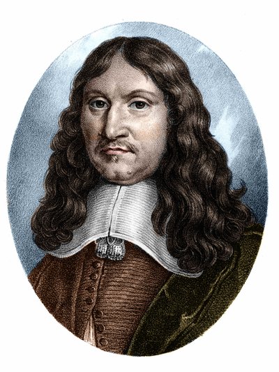 Porträt von Francois Eudes de Mezeray (1610-1683), französischer Historiker. von Unknown artist