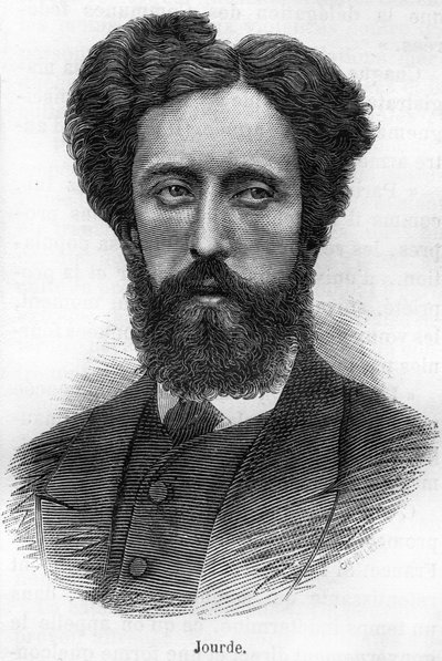 Porträt von François Jourde. Französischer Revolutionär 1843-1893. von Unknown artist