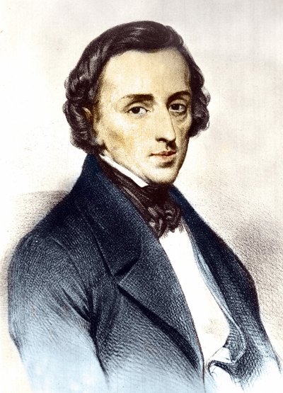 Porträt von Frédéric Chopin (1810-1849), polnischer Komponist. von Unknown artist