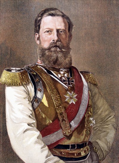 Porträt von Friedrich III. (1831-1888), Kaiser von Deutschland und König von Preußen von Unknown artist