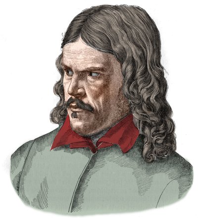 Porträt von Friedrich Rückert, Dichter und deutscher Orientalist und Übersetzer (1788-1866) von Unknown artist