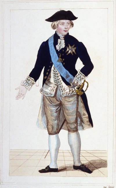 Porträt von Gilbert Mottier, Marquis de La Fayette (1757-1834). von Unknown artist