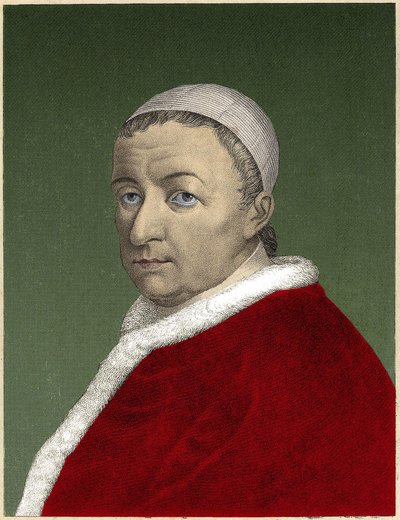 Porträt von Gioacchino PECCI, Leo XIII., 254. Papst. von Unknown artist