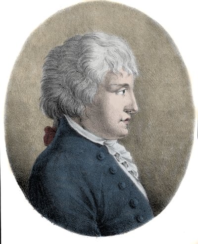 Porträt von Giovanni Battista Pergolesi (Jean Baptiste Pergolese, Jean-Baptiste) (1710-1736), italienischer Komponist. Gravur des 19. Jahrhunderts von Unknown artist