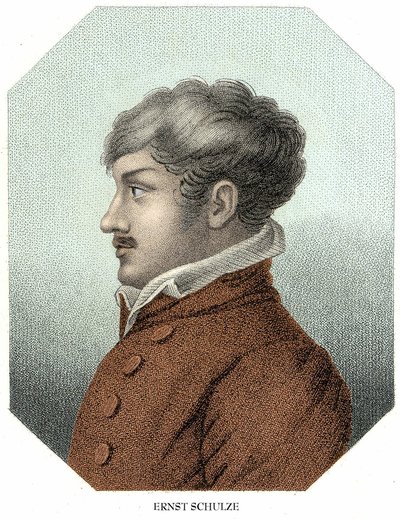 Porträt von Gottlob Ernst Schulze, deutscher Philosoph von Unknown artist