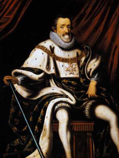 Porträt von Heinrich IV. von Frankreich (Pau) von Unknown artist