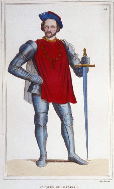 Porträt von Jacques de Chabannes, Herr von LA PALICE, Marschall von Frankreich 1470-1525 von Unknown artist