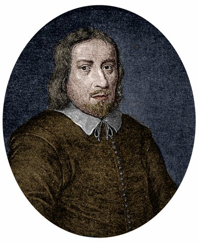 Porträt von Jakob Böhme (1575-1624), deutscher Philosoph und Mystiker. Gravur aus dem 17. Jahrhundert von Unknown artist