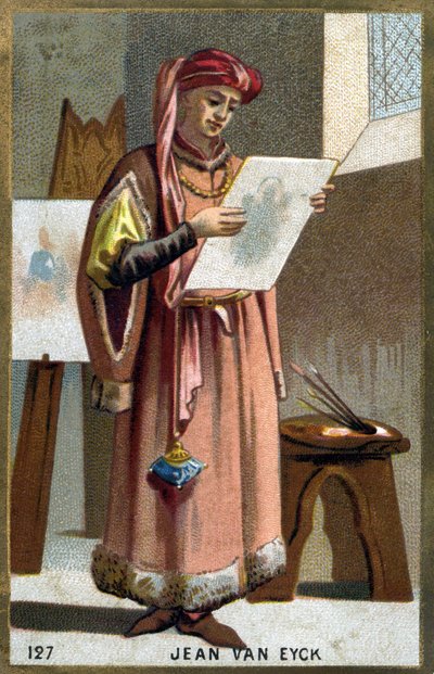 Porträt von Jan Van Eyck von Unknown artist