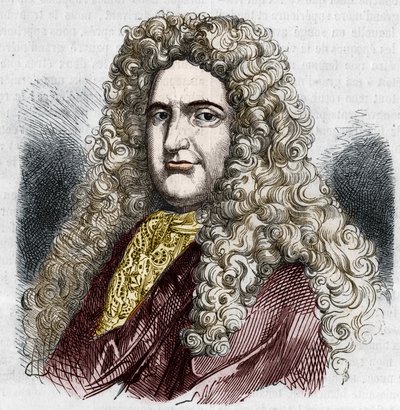 Porträt von Jean Chardin, französischer Reisender (1643-1713) von Unknown artist