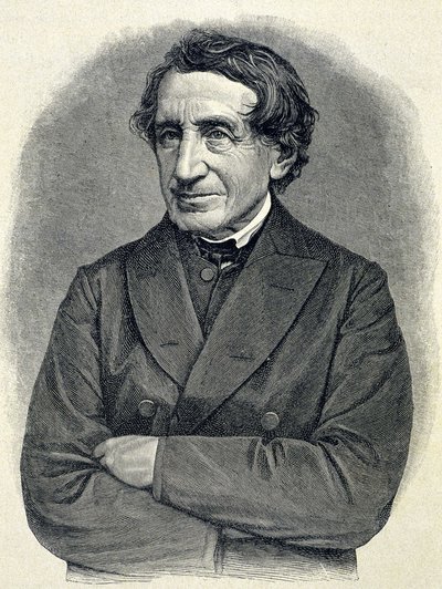 Porträt von Johann Joseph Ignaz von Döllinger (1799 - 1890), deutscher Priester und Professor der Kirchengeschichte von Unknown artist