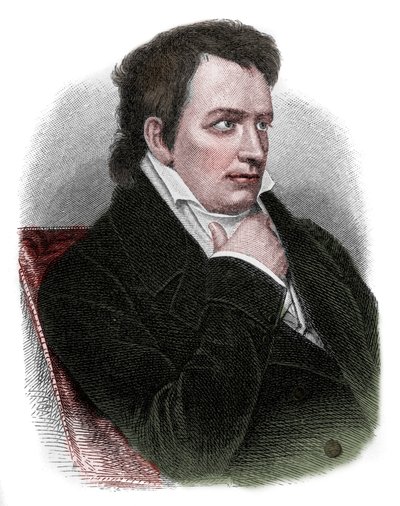 Porträt von Johann Ludwig Tieck (1773-1853), deutscher Dichter, Übersetzer, Verleger, Romanautor und Kritiker der Romantik. von Unknown artist