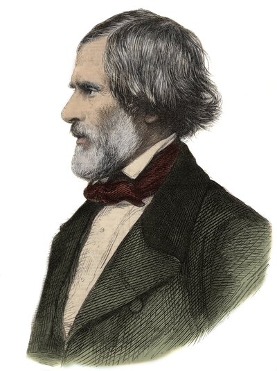 Porträt von John Gibson (1790-1866), englischer Bildhauer von Unknown artist