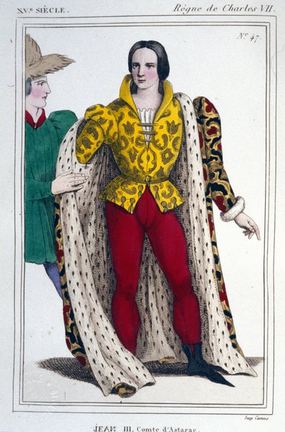 Porträt von Johann III. von Astarac (gestorben 1503) von Unknown artist