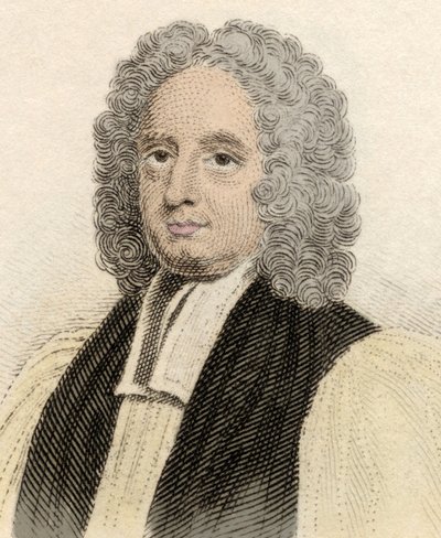 Porträt von John Potter (ca. 1674-1747), englischer Geistlicher und Erzbischof von Canterbury. Gravur des 19. Jahrhunderts von Unknown artist