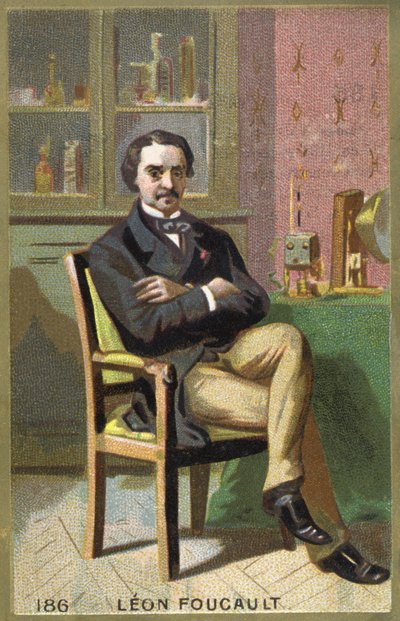 Porträt von Léon Foucault (1819-1868), französischer Physiker. von Unknown artist