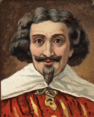 Porträt von Miguel de Cervantes (1547-1616), spanischer Schriftsteller. von Unknown artist