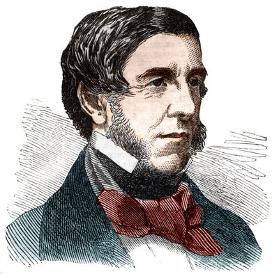 Porträt von Oliver Wendell Holmes (1809-1894), amerikanischer Schriftsteller, Arzt, Essayist und Dichter. von Unknown artist
