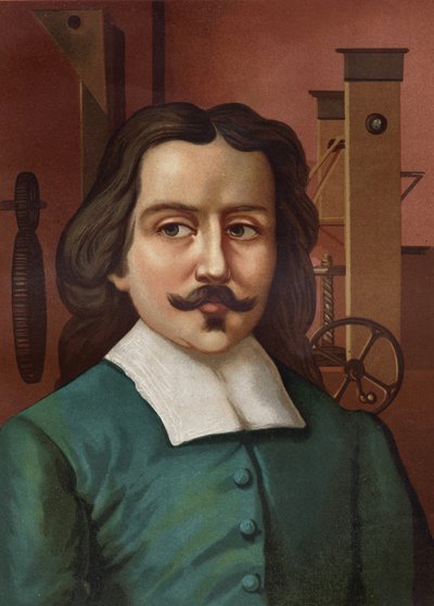 Porträt von Otto von Guericke von Unknown artist