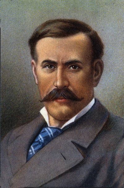 Porträt von Pierre Savorgnan de Brazza, französischer Entdecker von Unknown Artist