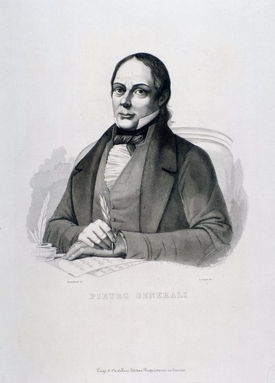 Porträt von Pietro Generali von Unknown artist