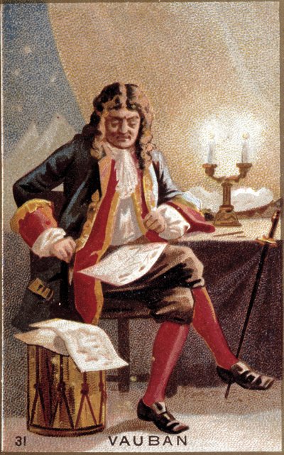 Porträt von Sébastien Le Prestre de Vauban (1633-1707), Marschall von Frankreich von Unknown artist