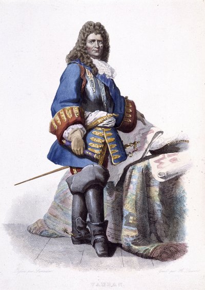 Porträt von Sébastien Le Prestre de Vauban, Marschall von Frankreich und Militäringenieur von Unknown artist