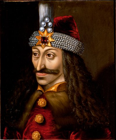 Porträt von Vlad Tepes III. dem Pfähler oder Dracula von Unknown artist