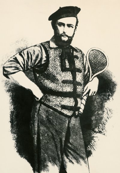 Porträt von Walter Clopton Wingfield von Unknown artist