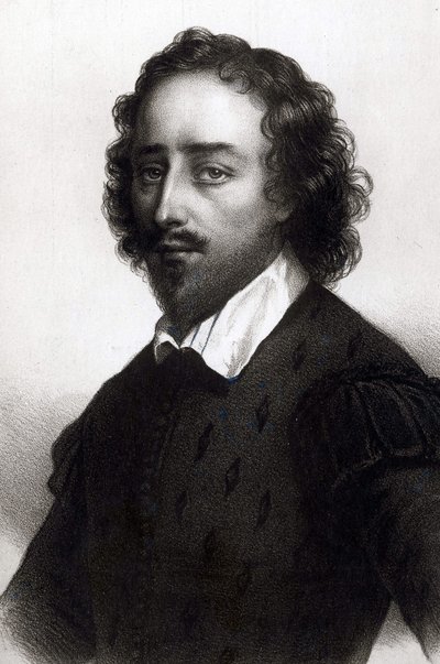 Porträt von William Shakespeare, englischer Dramatiker von Unknown artist