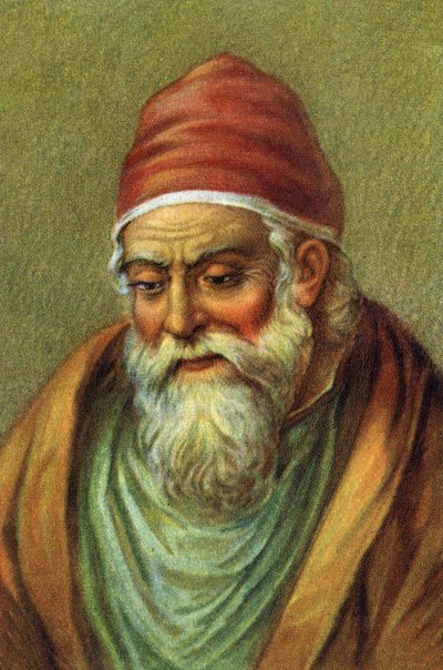 Porträt des griechischen Mathematikers Euklid. von Unknown Artist