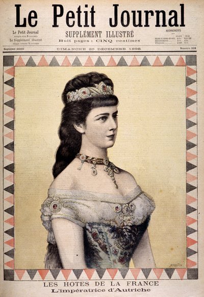Porträt der Kaiserin Elisabeth von Österreich (Sissi) von Unknown artist