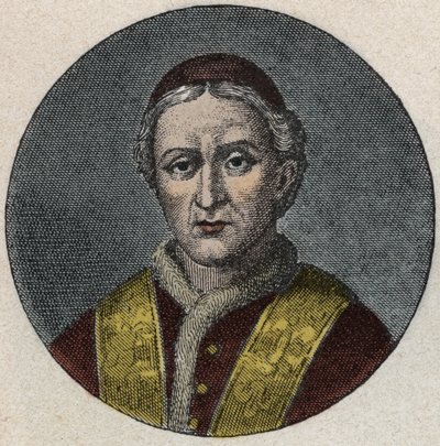 Porträt von Papst Leo XII. (Leo, Leone) (1823-1829) von Unknown artist