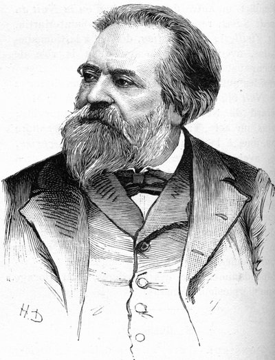Porträt des Schriftstellers Paul Bocage (1822-1887) von Unknown artist