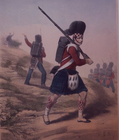 Soldat, 93rd Highlanders von Unknown artist