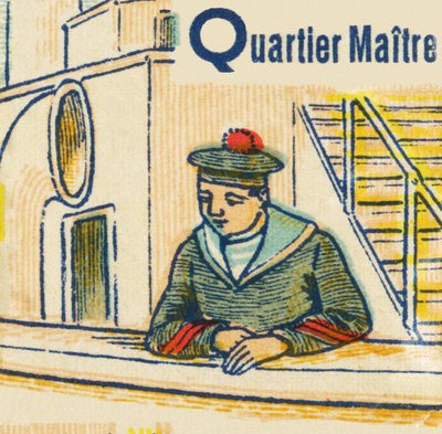 Q als Quartiermeister von Unknown artist
