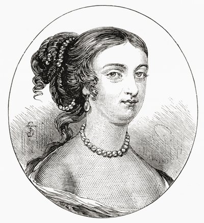 Rachel Wriothesley, Lady Russell, ca. 1636 - 1723. Englische Adlige, Erbin und Autorin. Aus 