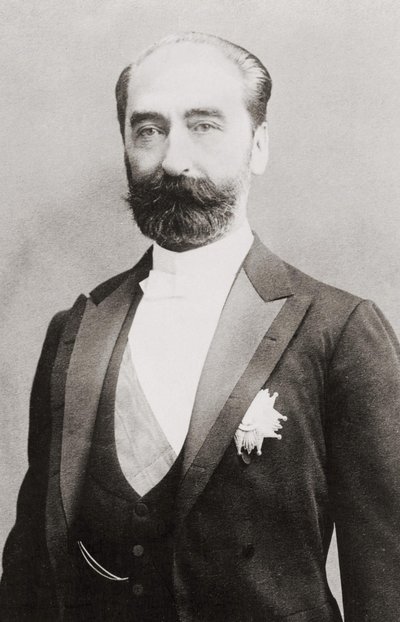 Sadi Carnot (1837-1894), Präsident der Französischen Republik 1887. von Unknown artist