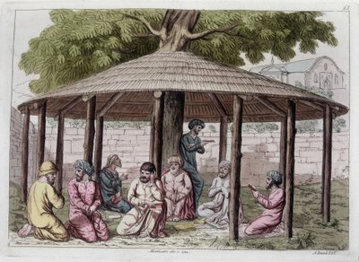 Spezielle Sekte der Sophie, Persien. In „Das alte und moderne Kostüm“ von Unknown artist