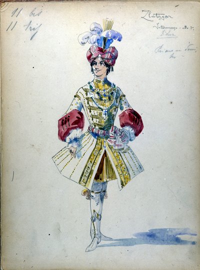 Pique Dame: Oper komponiert 1890 von Pjotr Iljitsch Tschaikowski von Unknown artist