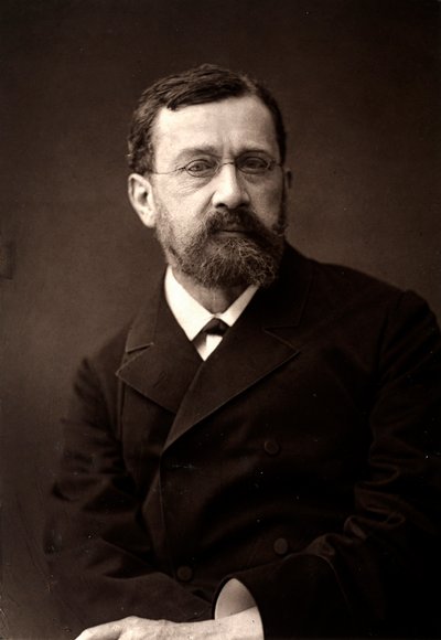 Der Künstler Leon Barillot fotografiert anlässlich des Pariser Salons 1881 von Unknown