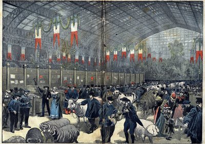 Der allgemeine Landwirtschaftswettbewerb von Paris - 14. März von Unknown artist