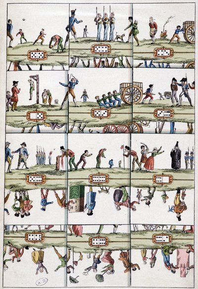 Das illustrierte Domino-Kartenspiel - Arts Déco, n.d. von Unknown artist