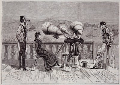 Das Megaphon von Thomas Edison - in „La Nature“ 1878 von Unknown artist