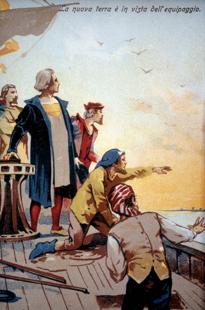 Die neue Welt vor der Besatzung von Christoph Kolumbus (1492) von Unknown artist